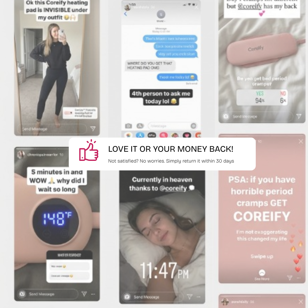 Coreify™ Portable Heating Pad for Period Cramps
