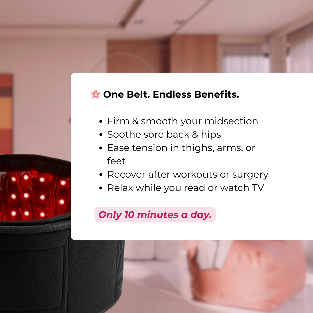 Coreify™ Anti-Aging Red Light Therapy Belt