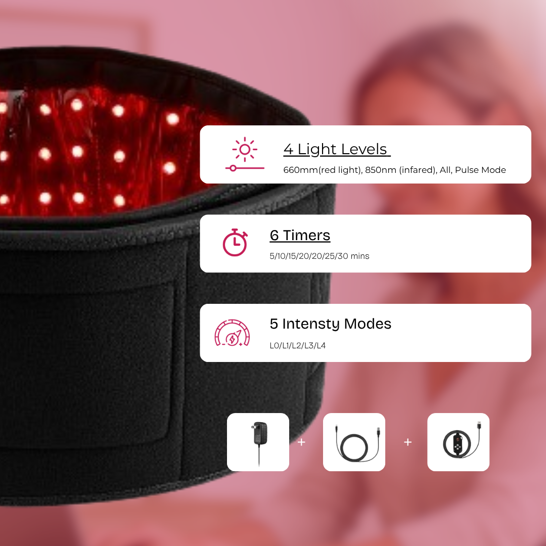 Coreify™ Anti-Aging Red Light Therapy Belt