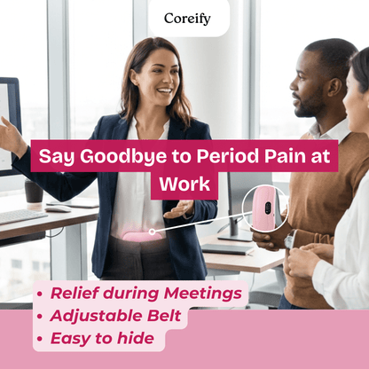 Coreify™ Portable Heating Pad for Period Cramps - Coreify