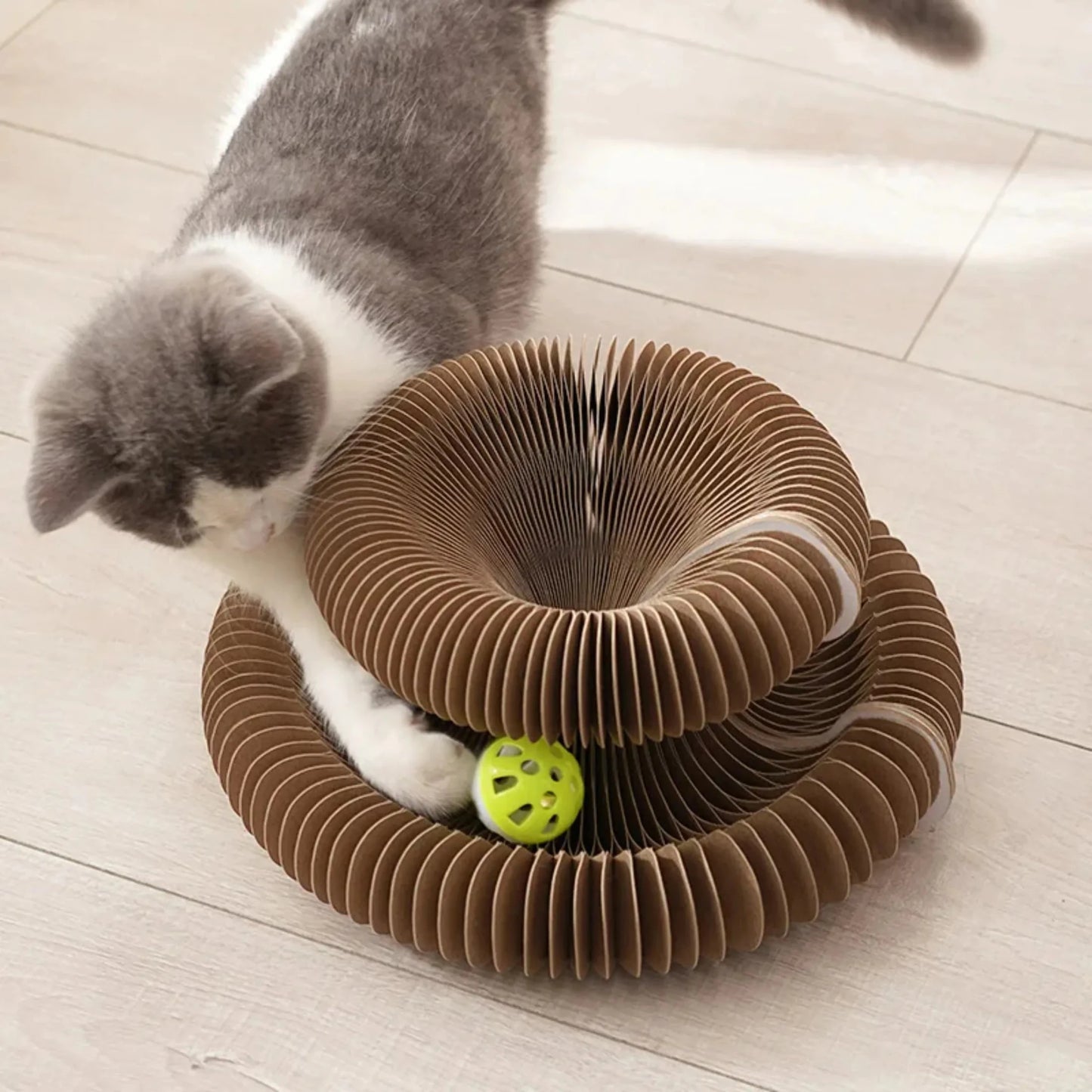 The Forever Hunt™ Cat Magic Accordion Scratcher - Coreify