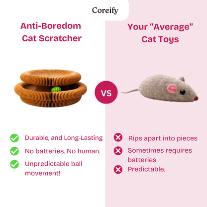 The Forever Hunt™ Cat Magic Accordion Scratcher - Coreify
