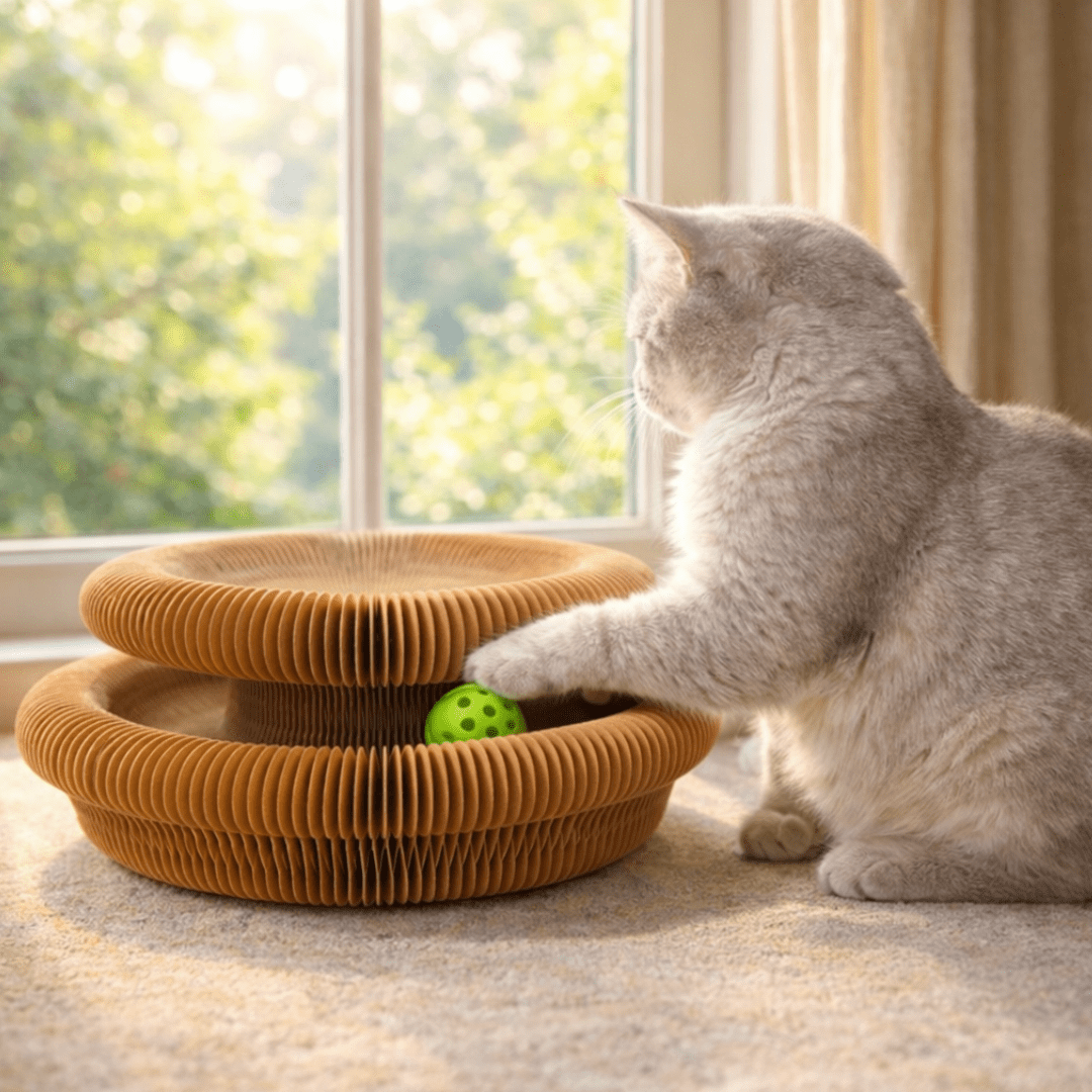 The Forever Hunt™ Cat Magic Accordion Scratcher - Coreify