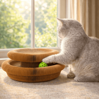 The Forever Hunt™ Cat Magic Accordion Scratcher - Coreify