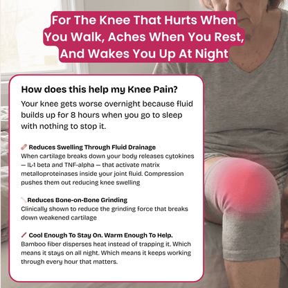 Viral Bamboo Knee Pain Relief Sleeve - Buy 1 Get 1 Free - Coreify