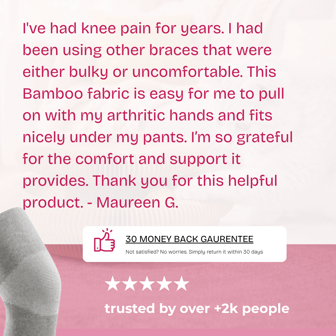 Viral Bamboo Knee Pain Relief Sleeve - Buy 1 Get 1 Free - Coreify